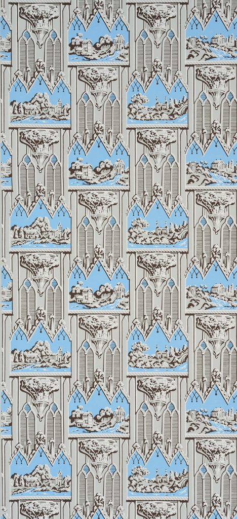 Dundurn Castle Gothic Wallpaper - B