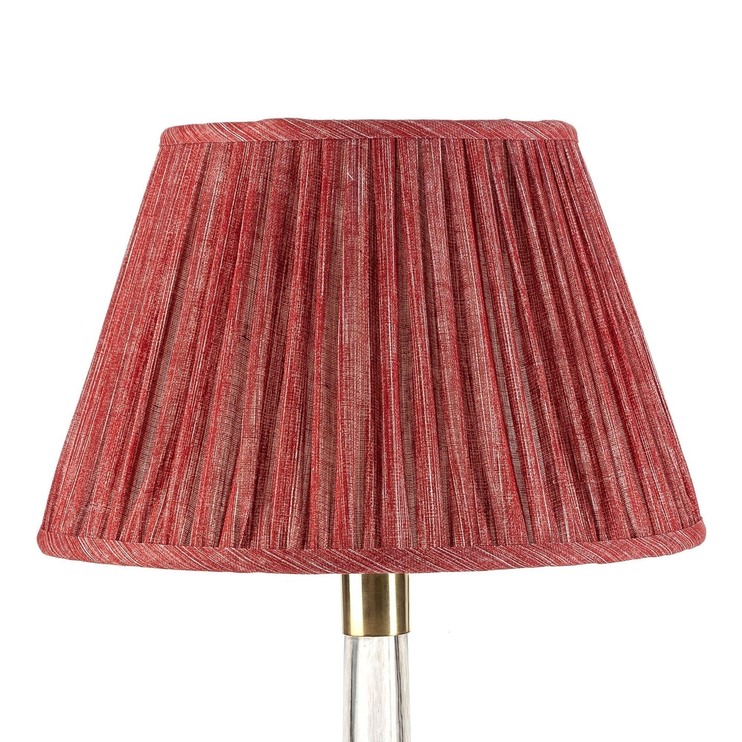 Lampshade in Carpet Slipper Plain Light Linen