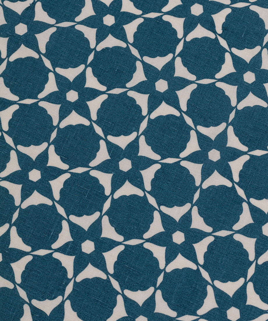 Flower Cut Out - Indigo / Moonstone