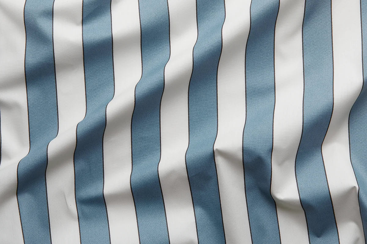 Plain Stripe - Sea Blue