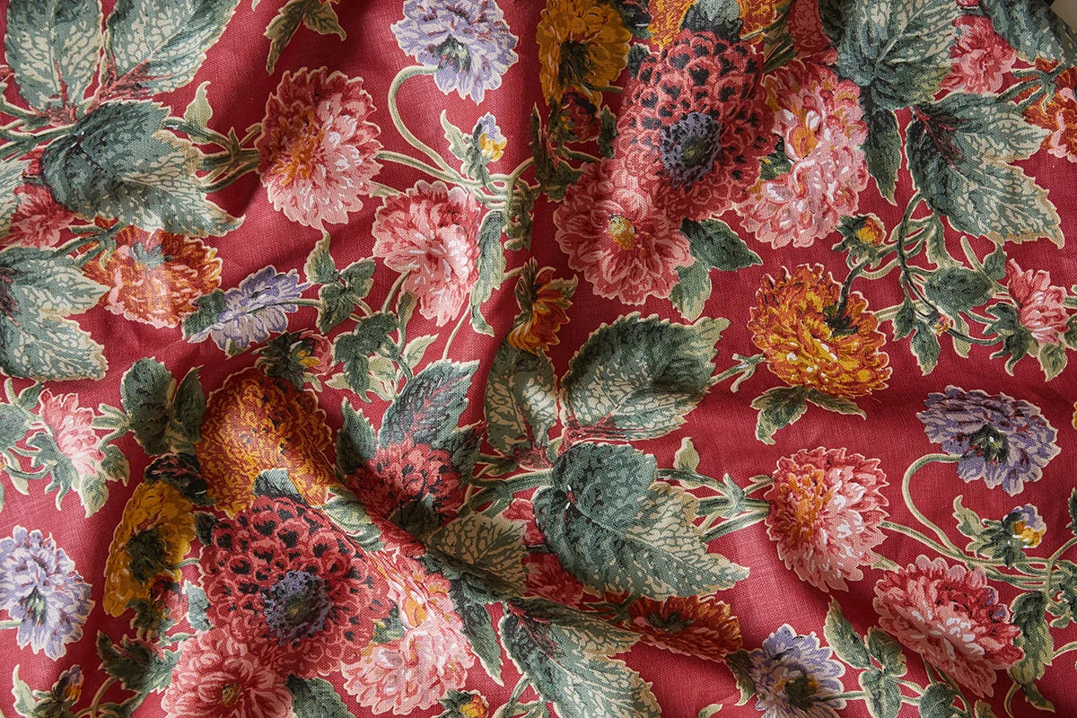 Dahlias - Winter Red