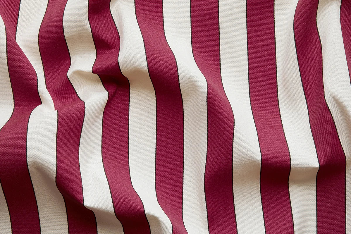 Plain Stripe Outdoor - Ruby