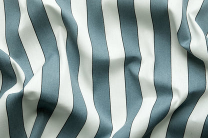 Plain Stripe Outdoor - Sea Blue