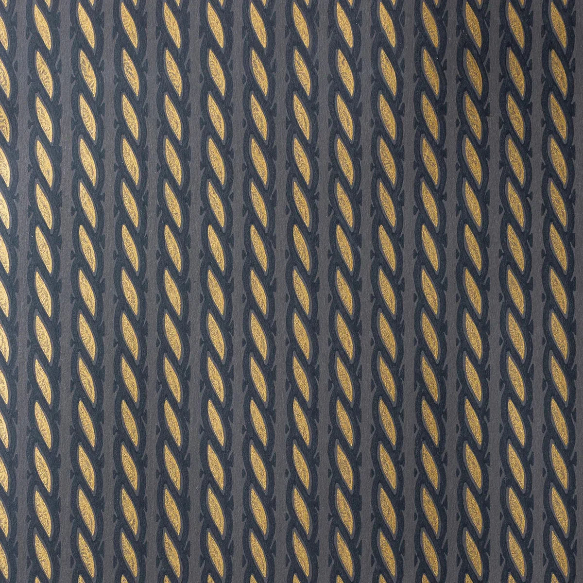 Gilded Rope Wallpaper - Cocoa