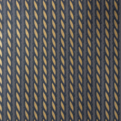 Gilded Rope Wallpaper - Cocoa