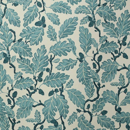 Mill Oak Wallpaper - Common Blue