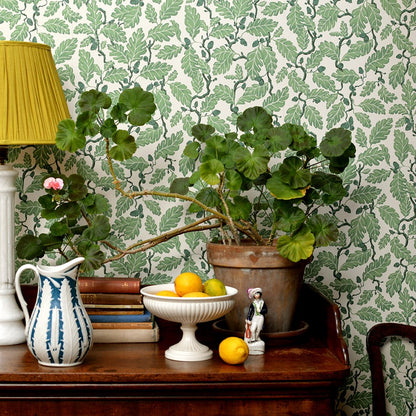 Mill Oak Wallpaper - Viridis