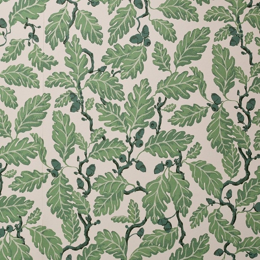 Mill Oak Wallpaper - Viridis
