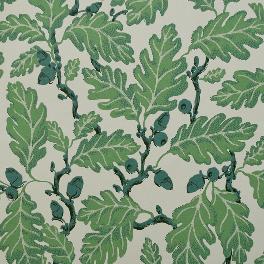 Mill Oak Wallpaper - Viridis