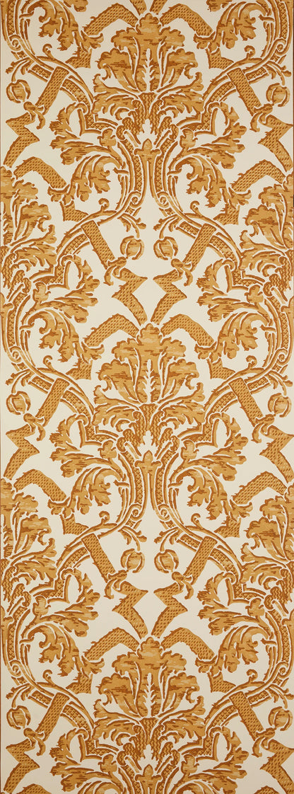 Stockton Wallpaper - Old Gold