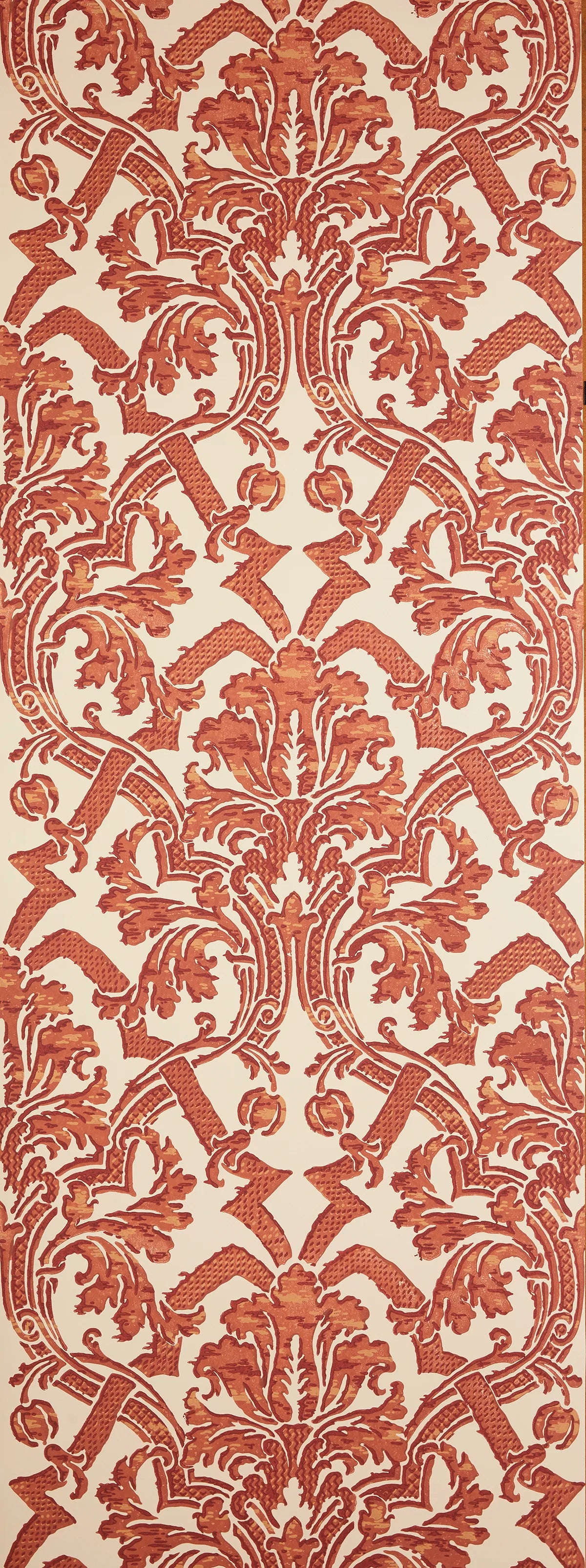 Stockton Wallpaper - Terracotta