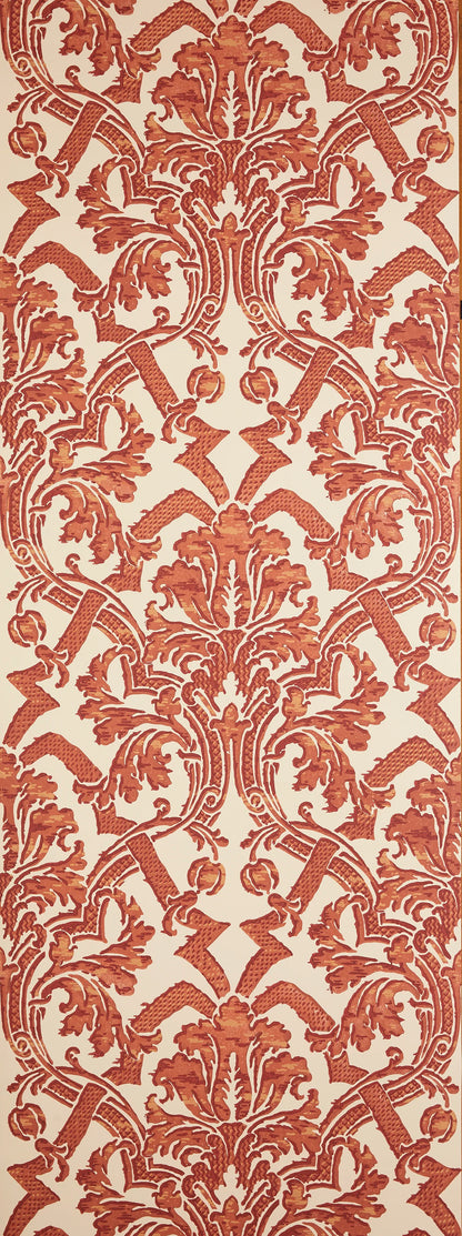 Stockton Wallpaper - Terracotta
