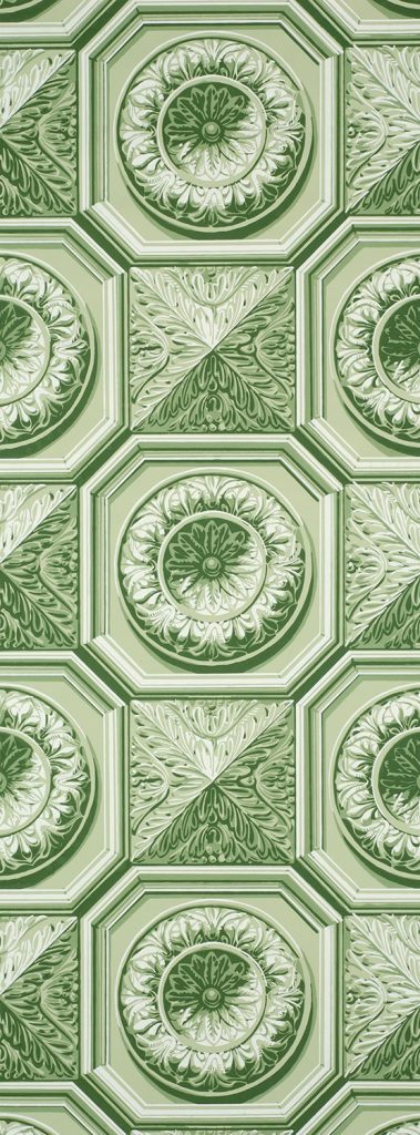 French Coffered - D Green