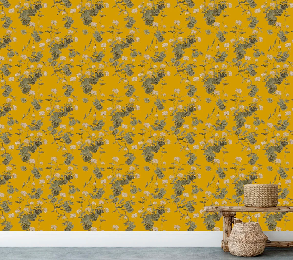 Geranium Wallpaper - Marigold