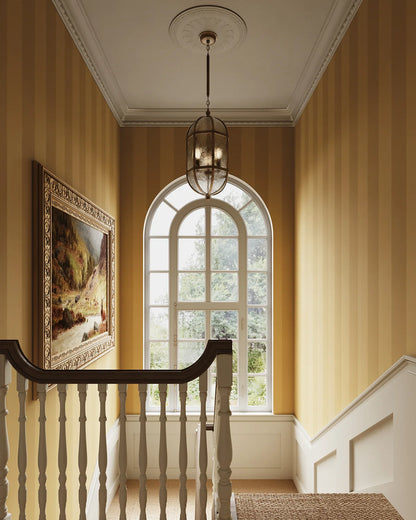 Spencer Stripe Wallpaper - Mimosa