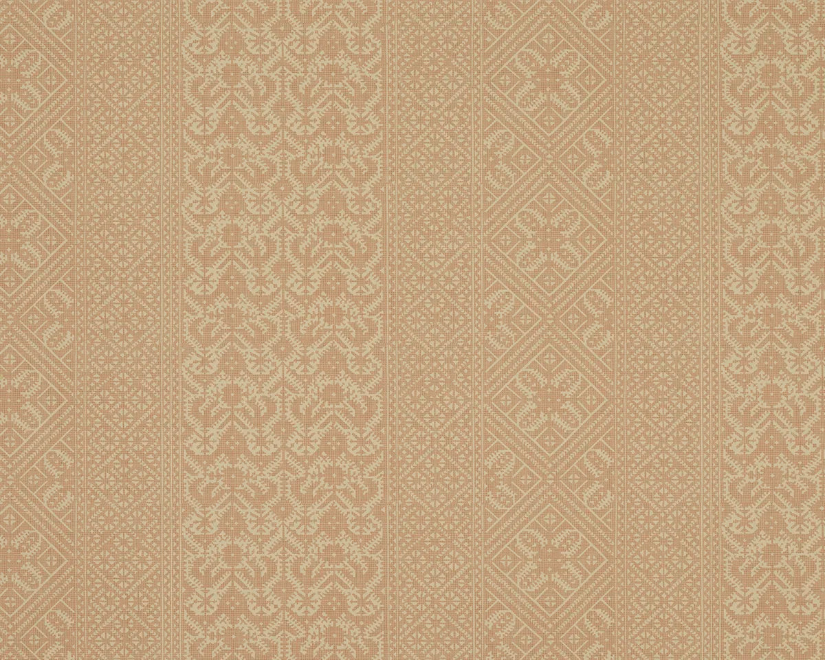 Ottoman Stripe Wallpaper - Bisque
