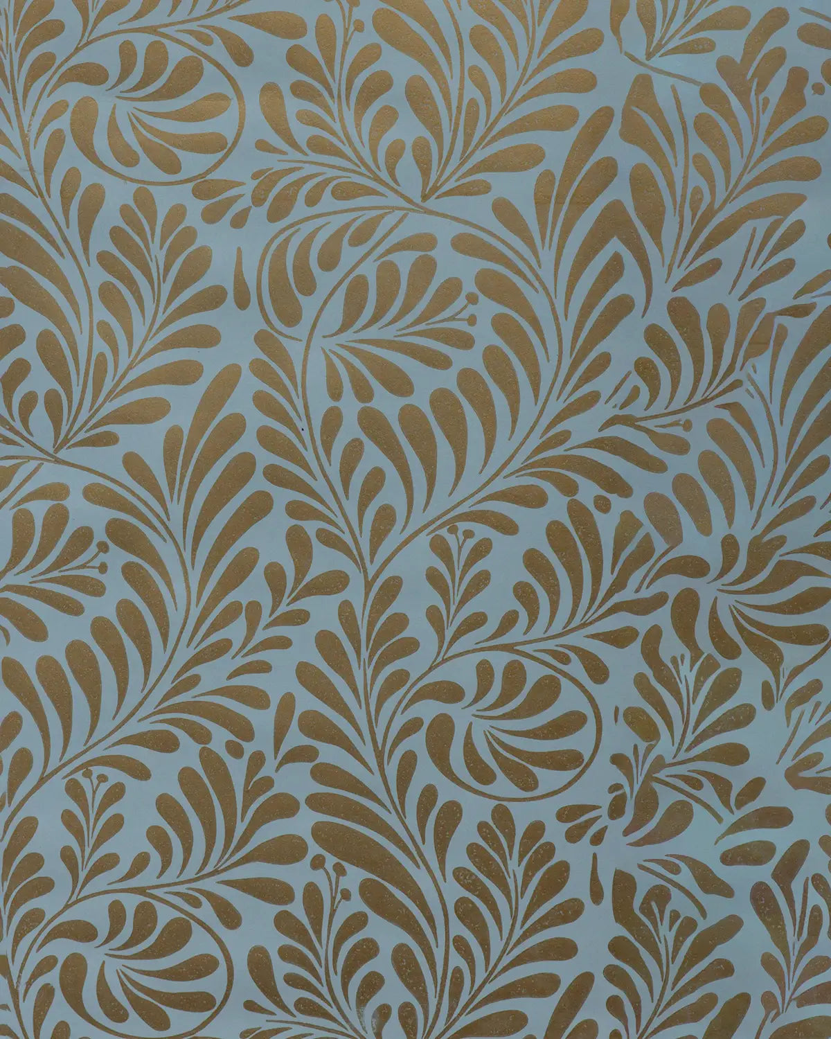 Whistlers Wood - Gold on Willow Blue