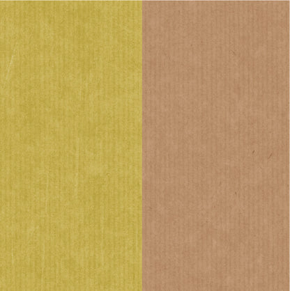 Brown Paper Stripe - Citrus