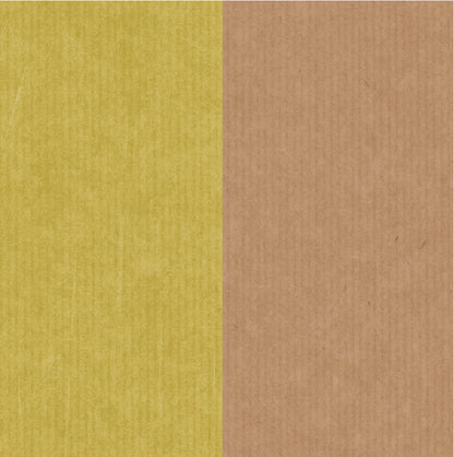 Brown Paper Stripe Wallpaper - Citrus