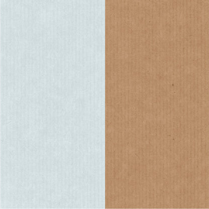 Brown Paper Stripe Wallpaper - Powder Blue