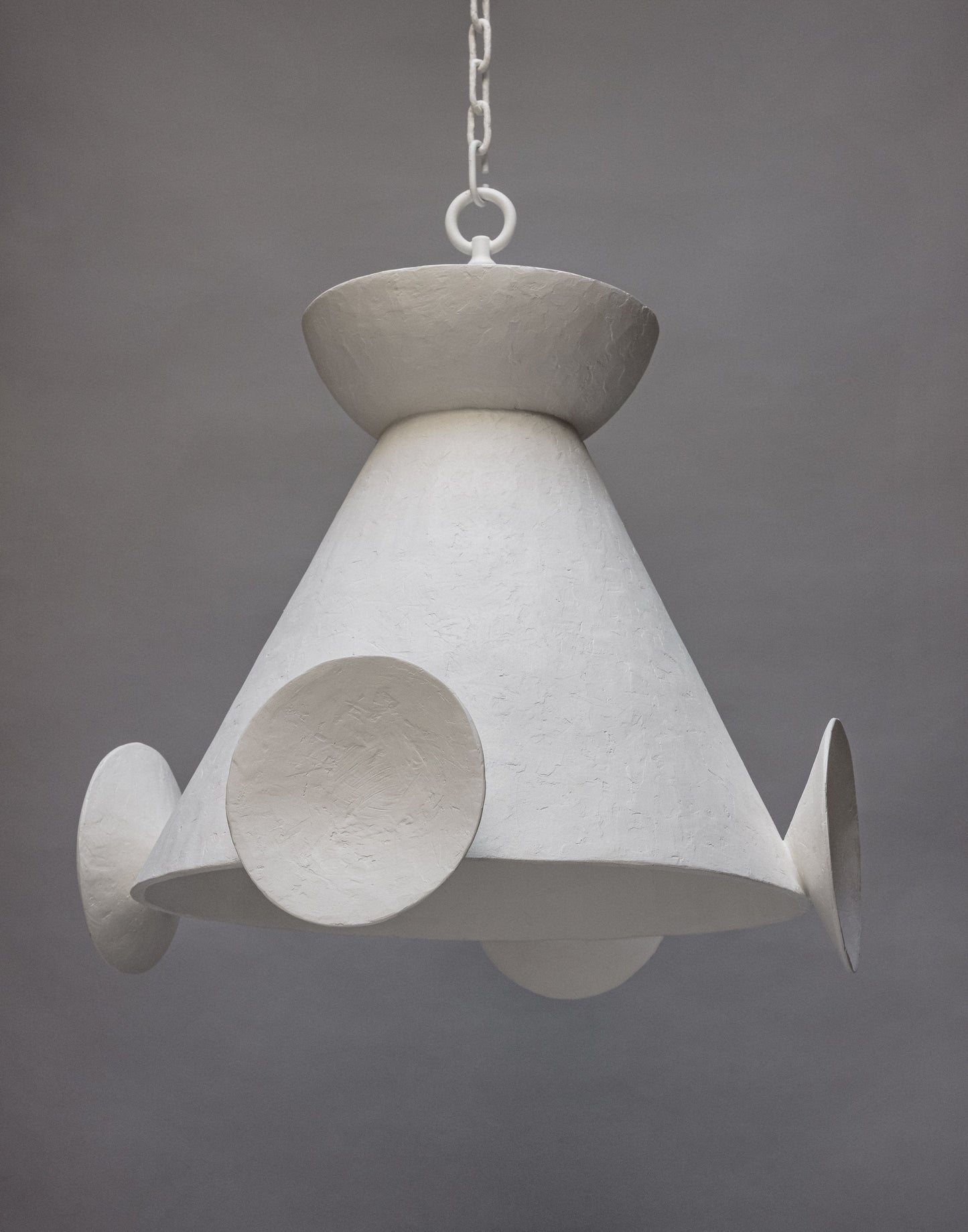 Harlequin Pendant - White Plaster
