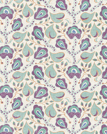 Helene Wallpaper - Amethyst