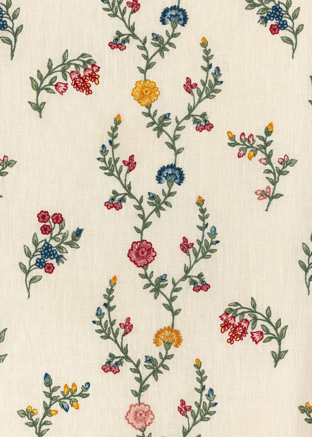 Indienne Vine Embroidery