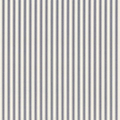 Ticking 01 Wallpaper - Indigo