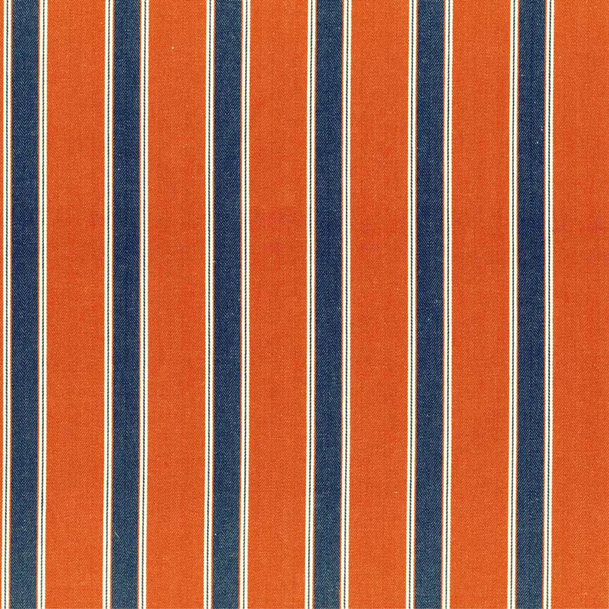 Silhouette Stripe - Rust/Navy