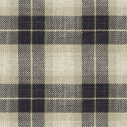 Kintyre Check - Charcoal