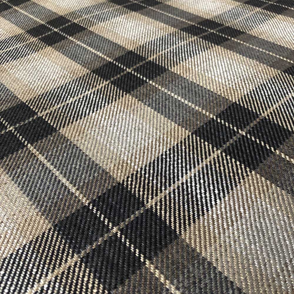 Kintyre Check - Charcoal