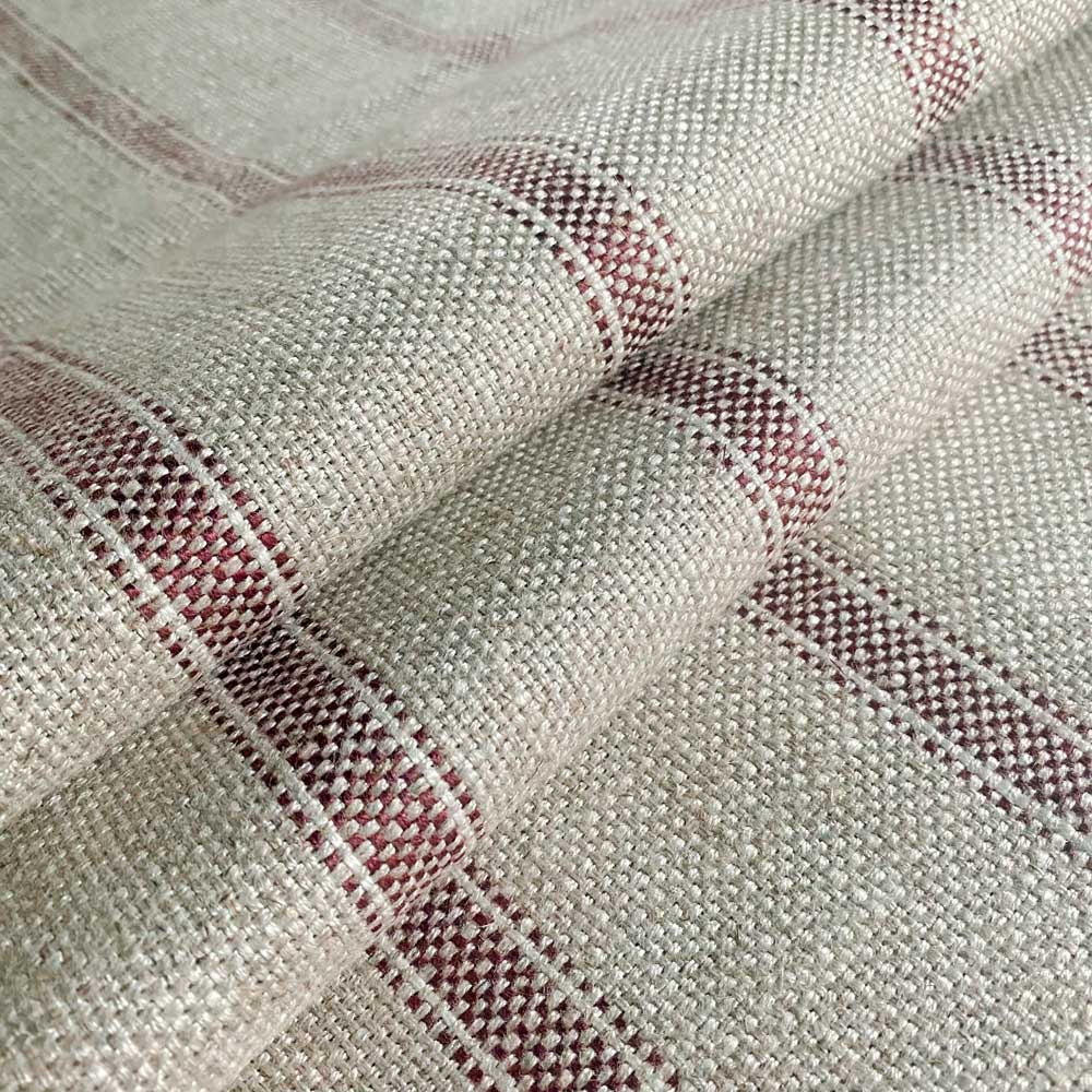 Forfar Stripe - Garnet