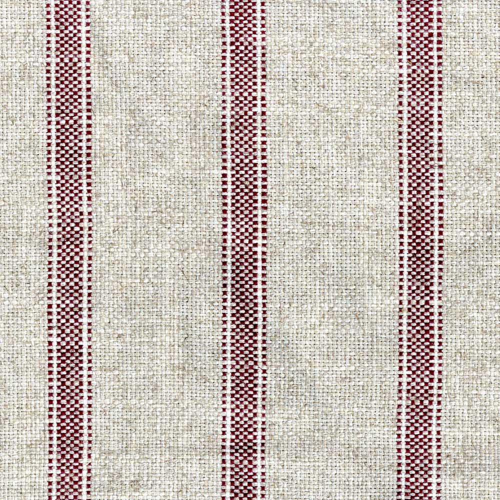Forfar Stripe - Garnet