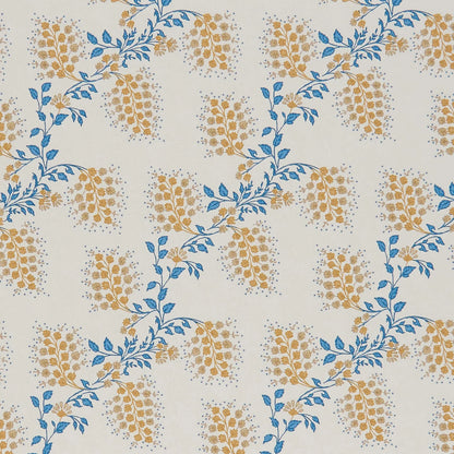 Isabelle Small Wallpaper - Blue and Yellow