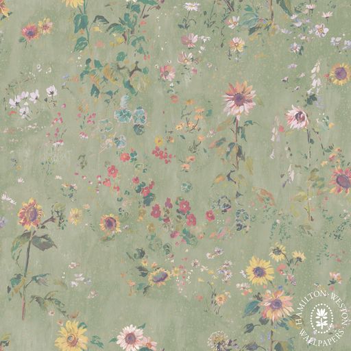 Cottage Garden Wallpaper - Meadow
