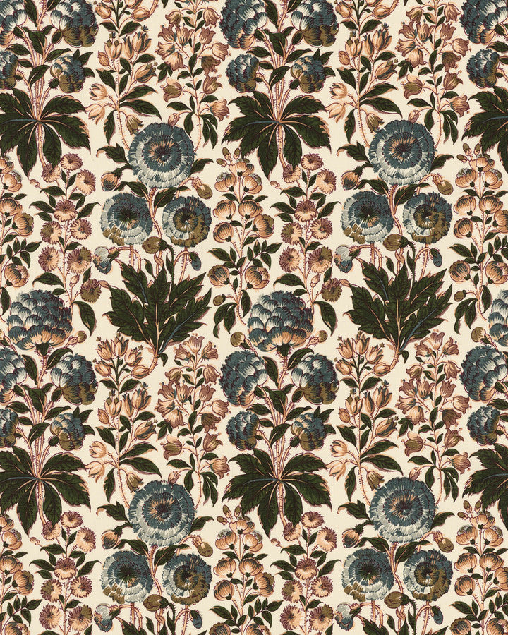 Isle Flower - Blue Green