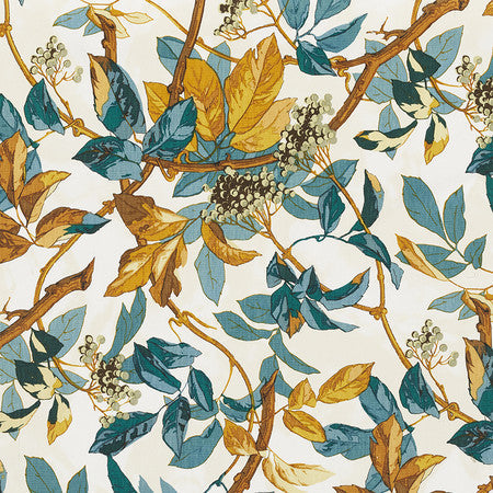 Scarlet Vine - Cyan