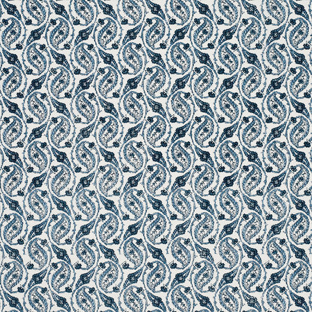 Gainsborough Paisley - Ocean Blue