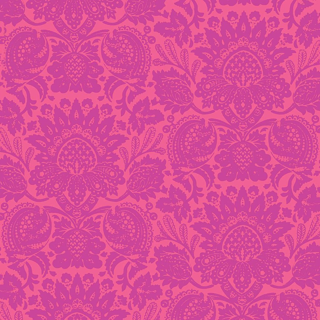 Madison Damask Wallpaper - Kelee Katillac Colorway