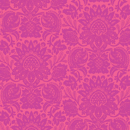 Madison Damask Wallpaper - Kelee Katillac Colorway
