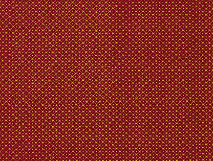 Kosma - Yellow on Maroon