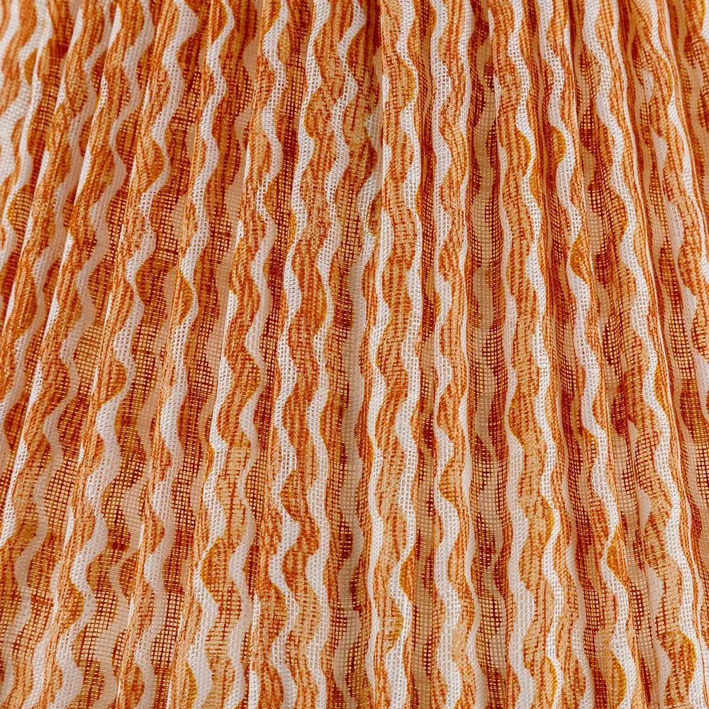 Popple Lampshade Fabric - Orange