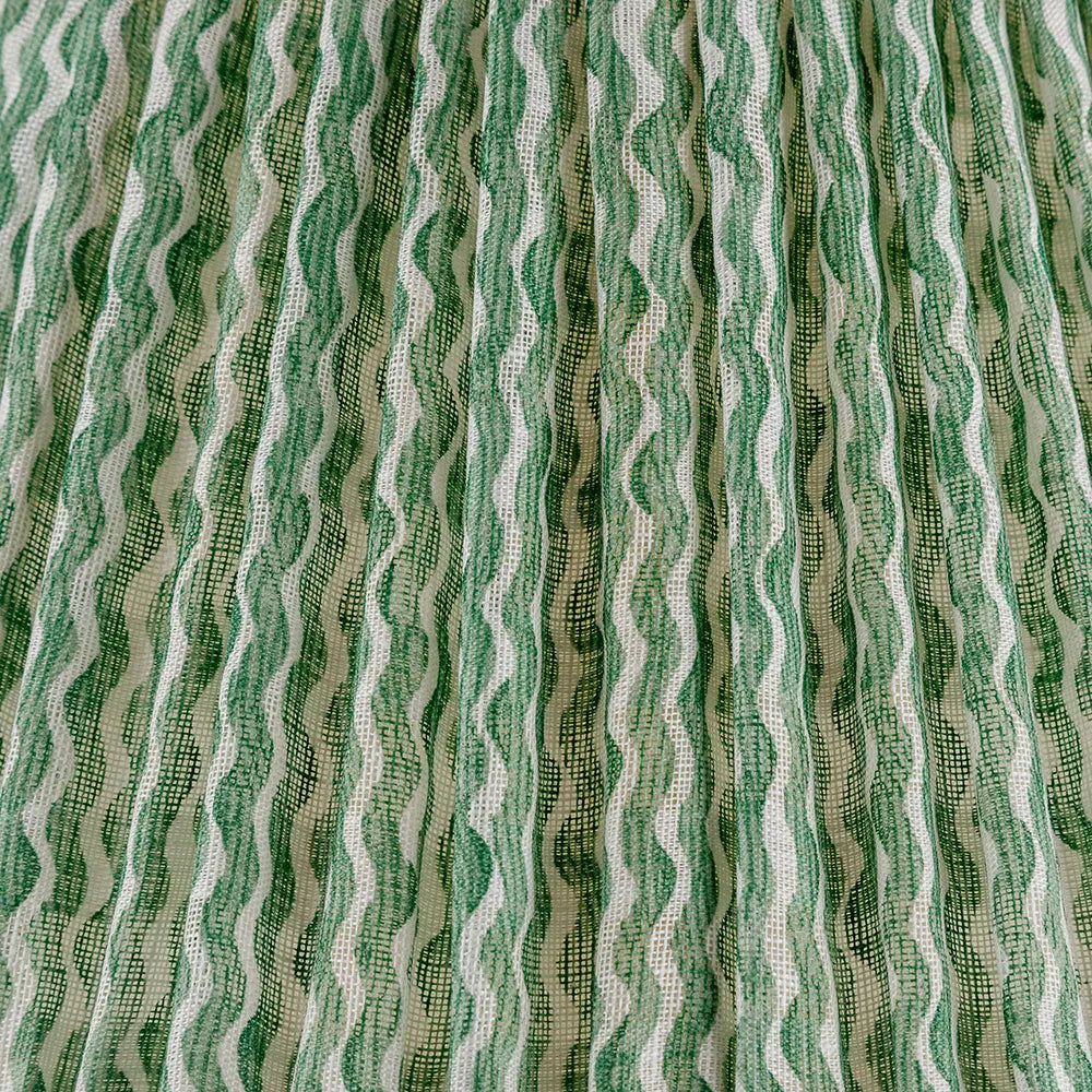 Popple Lampshade Fabric - Green