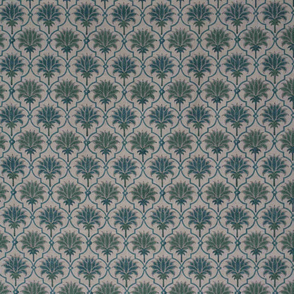 Lotus - Teal & Arsenic