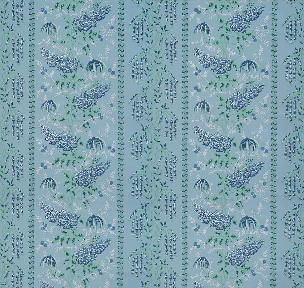 Lilac and Catkin Vine Wallpaper - A