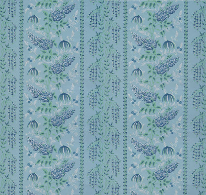 Lilac and Catkin Vine Wallpaper - A