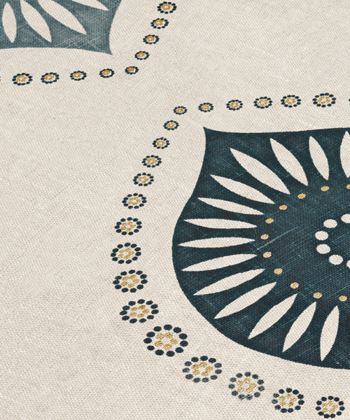 Medallion - Indigo & Midnight / Champignon