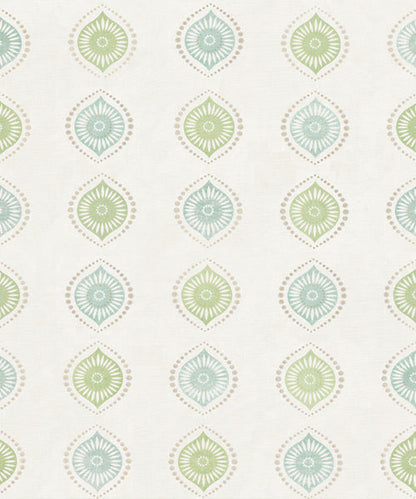 Medallion - Jade & Aquamarine / Moonstone