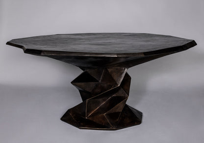 Macklin Dining Table - White Plaster