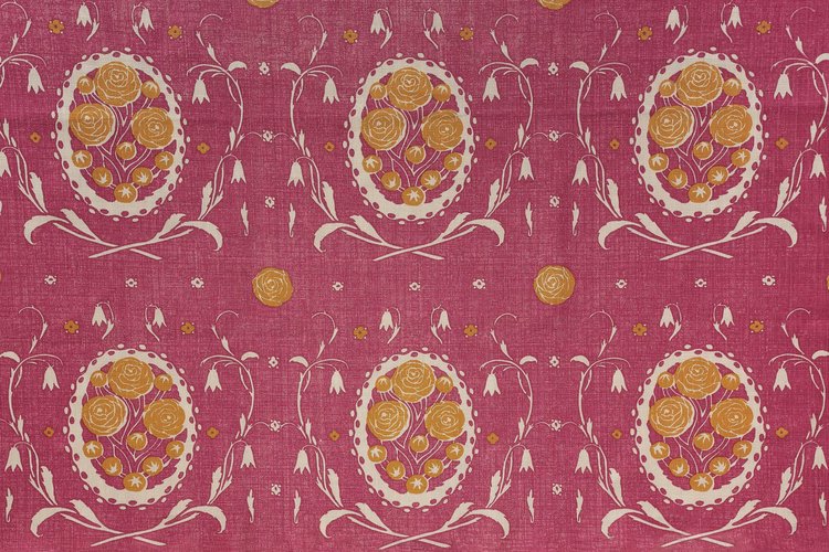 Pivoine - Magenta / Burnt Orange